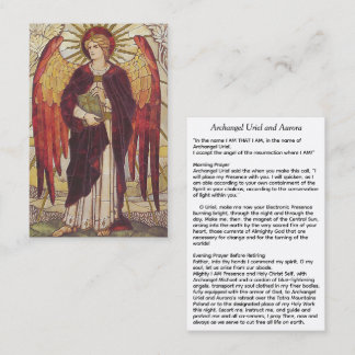 Archangel Uriel und Aurora Visitenkarte