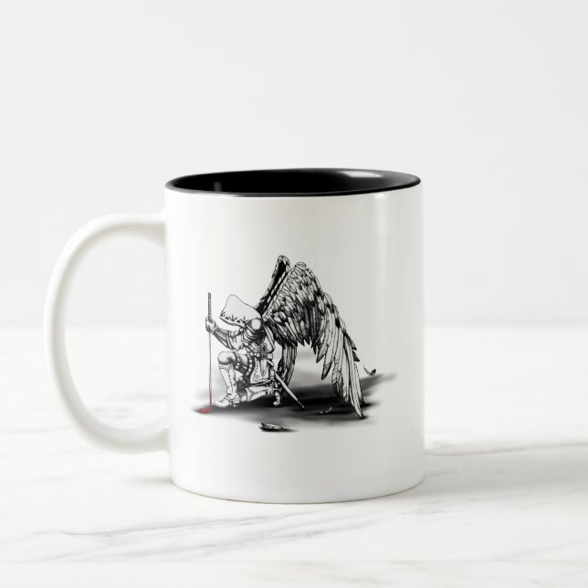 ArchAngel Warrior Zweifarbige Tasse (Links)