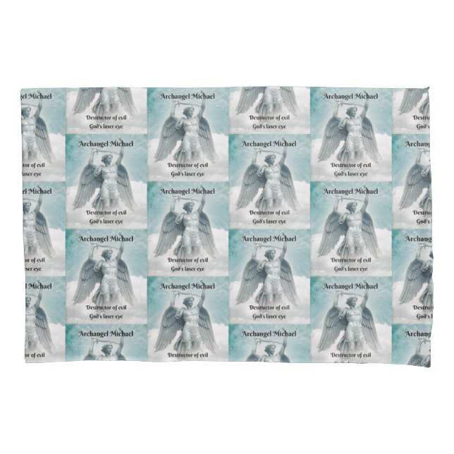 Archangels Michaels Pillowcase Kissenbezug (Vorderseite)