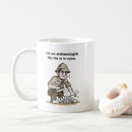 Archäologe Entdecker Geist – Alte Entdeckung  Kaffeetasse