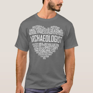 Archäologe Herz T-Shirt