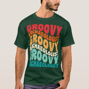 Archäologe Vintag Retro 60er 70er 80er Vibes T-Shirt