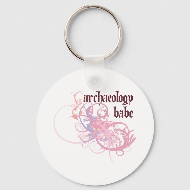 Archäologie Babe Schlüsselanhänger (Vorderseite)
