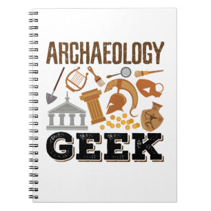 Archäologie Geek Archäologe Student Lover Notizblock