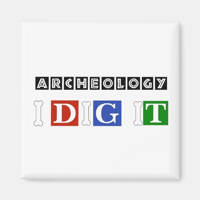 Archäologie Magnet (Vorne)