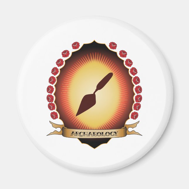 Archäologie Mandorla Magnet (Vorne)