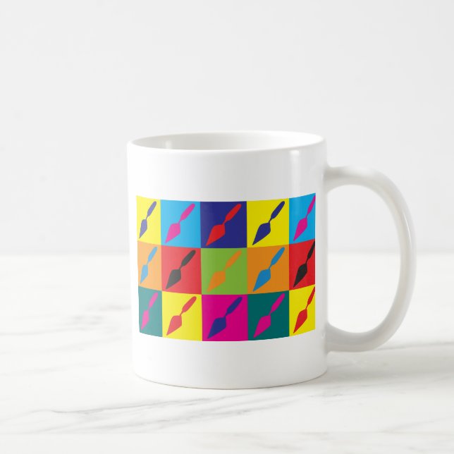 Archäologie-Pop-Kunst Tasse (Rechts)