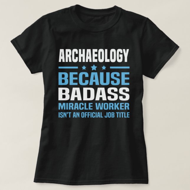Archäologie T-Shirt (Design vorne)