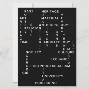 Archäologie und Anthropologie - Kreuzworträtsel