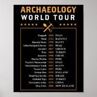 Archäologie Welt Tour Archäologe Geschenk