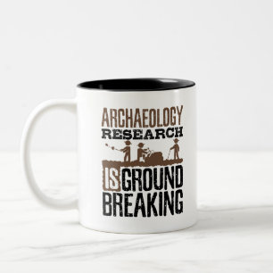 Archäologische Forschung ist bahnbrechend Zweifarbige Tasse