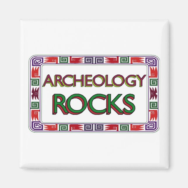 Archäologische Steine Magnet (Vorne)