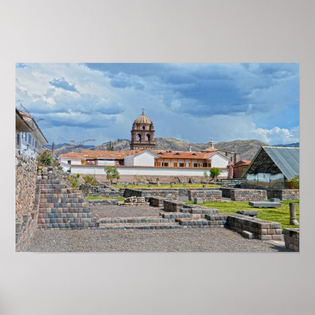 Archäologisches Museum in Cusco, Peru Poster (Vorne)
