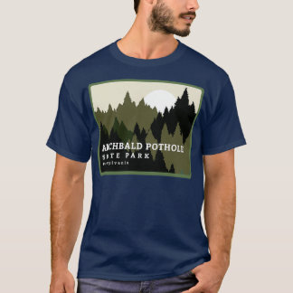 Archbald Pothole Staat Park Pennsylvania Forest Su T-Shirt