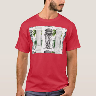 ArchBögenArkadeSäulenStatuenItalienischer Stil T-Shirt