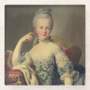 Archduchess Marie Antoinette Glasuntersetzer
