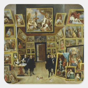 Archduke Leopold Wilhelm Quadratischer Aufkleber