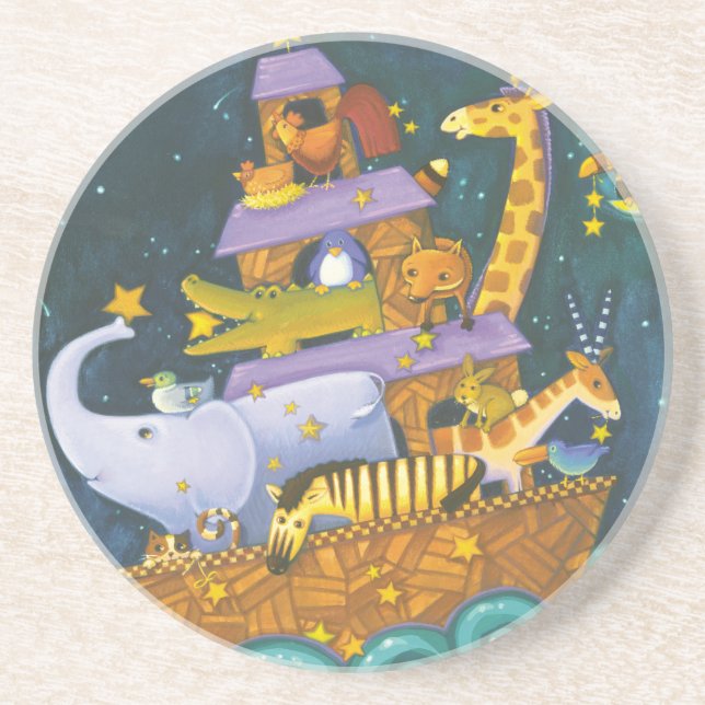 Arche nachts sandstein untersetzer (Vorne)