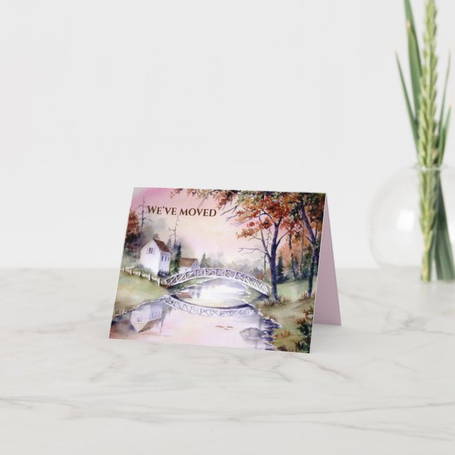 Arched Bridge New Zuhause - Wir haben die Ankündig Ankündigung (Vorderseite)