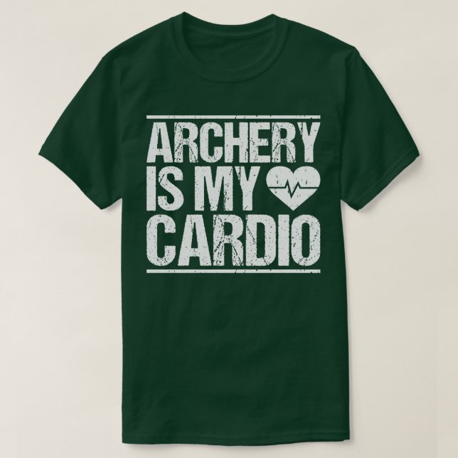Archer Archery Bow Jagd Bowman Arrow Bow Hunter T-Shirt (Design vorne)