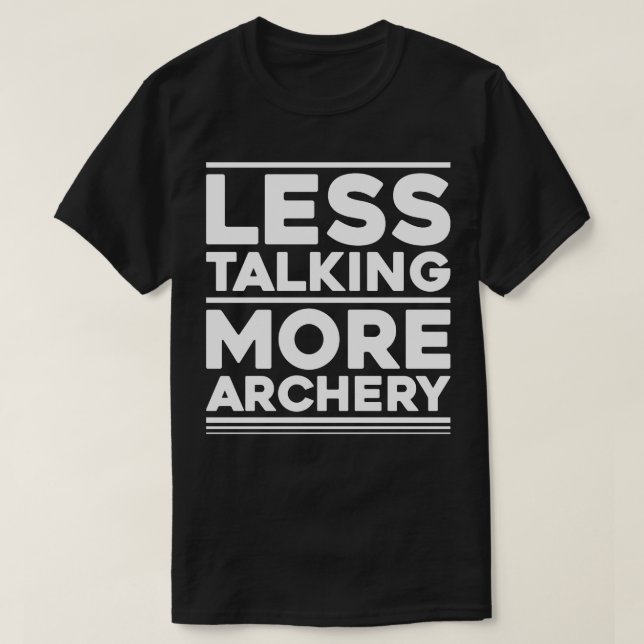 Archer Archery Bow Jagd Bowman Arrow Bow Hunter T-Shirt (Design vorne)