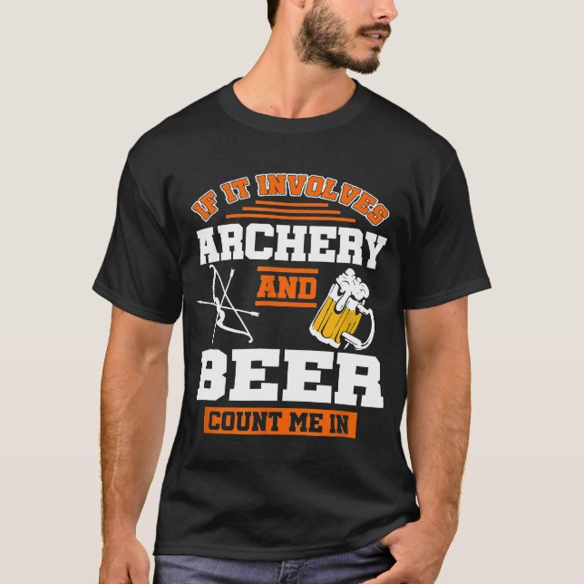 Archer Archery Bowhunter T-Shirt (Vorderseite)