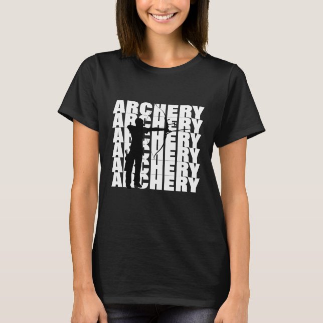 Archer Bow Arrow Archery S T-Shirt (Vorderseite)