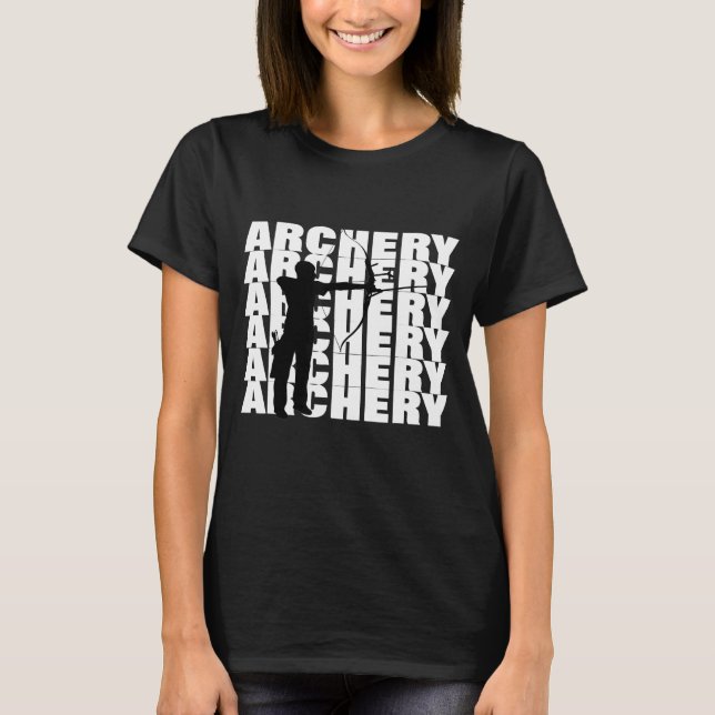 Archer Bow Arrow Archery S T-Shirt (Vorderseite)