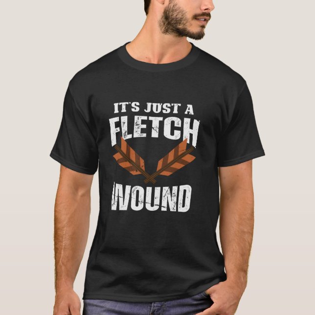 Archer Bow Jagd Bogenschießen Langschläfer T Shirt (Vorderseite)
