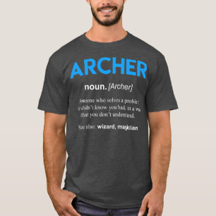 Archer-Definition-Bogenschießen T-Shirt