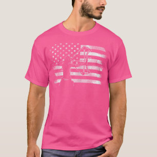 Archer Girl Archery Bow Jagd auf die USA T-Shirt