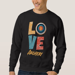 Archer-Liebe-Zielarchie Sweatshirt