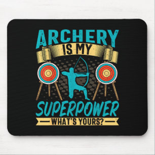 Archer Retro Vintage Bogenschießen ist meine Super Mousepad