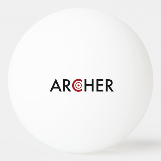 Archer Tischtennisball (Vorderseite)