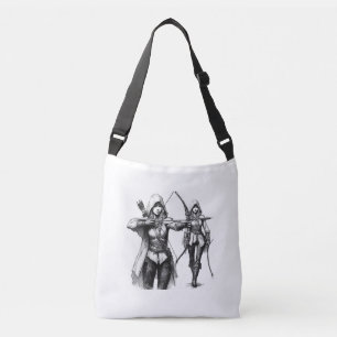 Archeress 20 tragetaschen mit langen trägern