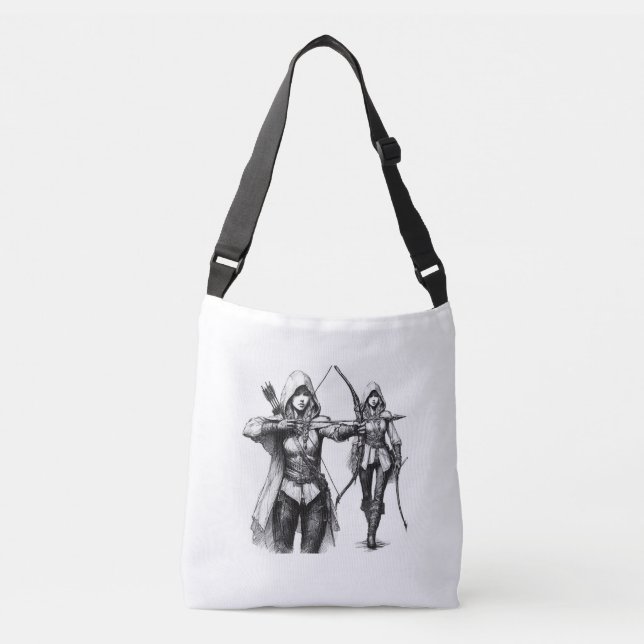 Archeress 20 tragetaschen mit langen trägern (Vorderseite)