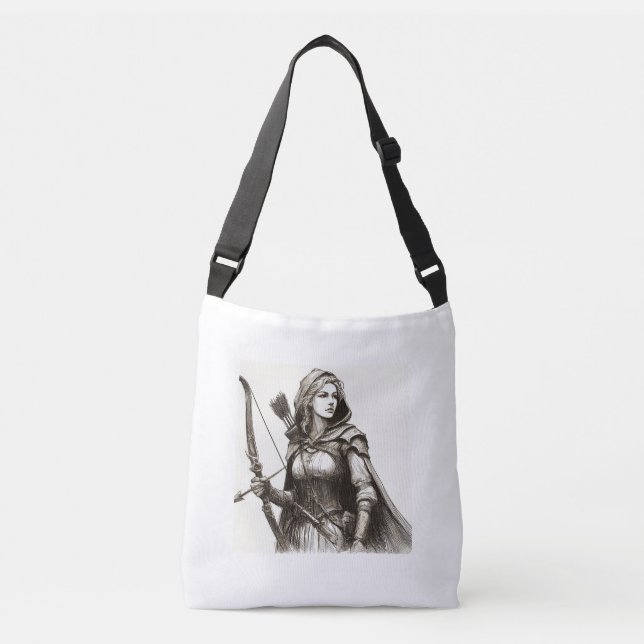 Archeress 6 tragetaschen mit langen trägern (Vorderseite)