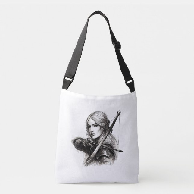 Archeress 8 tragetaschen mit langen trägern (Vorderseite)