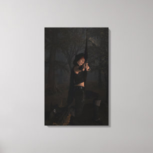 Archeress Digital Fantasy Art on Leinwand