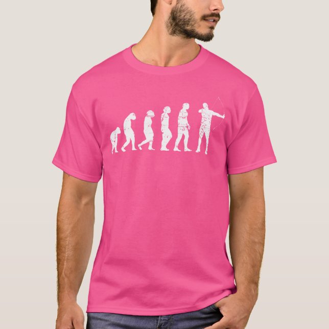 Archers Evolution Arrow Bow Sport T-Shirt (Vorderseite)