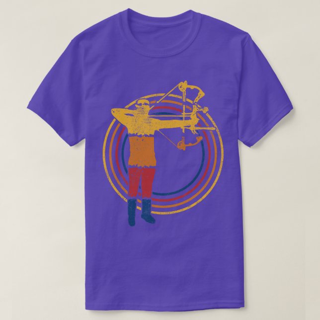 Archery Archer Bow Junting T-Shirt (Design vorne)