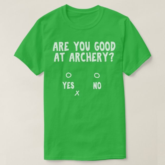 Archery Archer Bowhunter 1 T-Shirt (Design vorne)