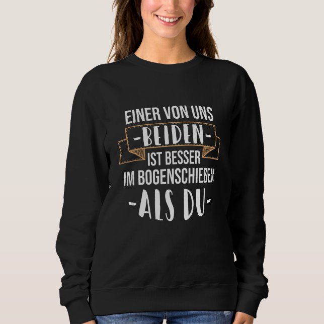Archery Arrow Sport Sweatshirt (Vorderseite)