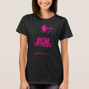 Archery Bow Archer Mama Mutter Vintag Sorry I Can' T-Shirt