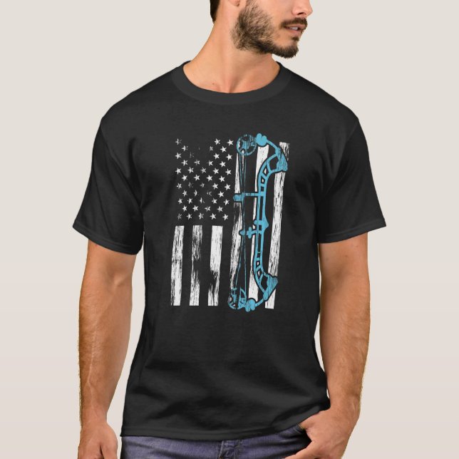 Archery Bowman Bowman Bow Arrow Hunter Archer T-Shirt (Vorderseite)