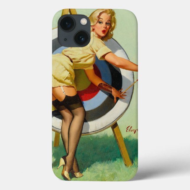 Archery Button-Up Girl Case-Mate iPhone Hülle (Rückseite)