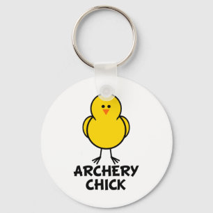 Archery Chick Schlüsselanhänger