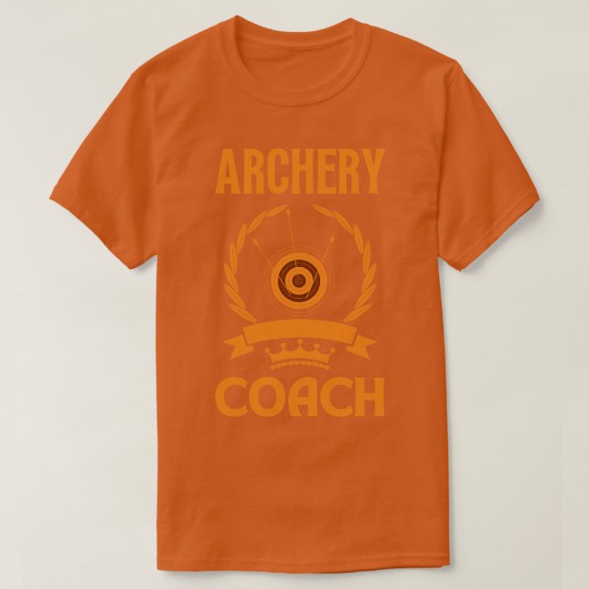 Archery Coach T-Shirt (Design vorne)