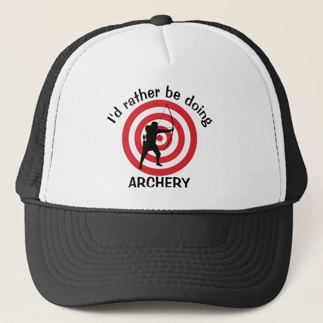 Archery Design Hat Truckerkappe (Vorderseite)