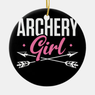 Archery Girl Archers Archery Mama Keramik Ornament